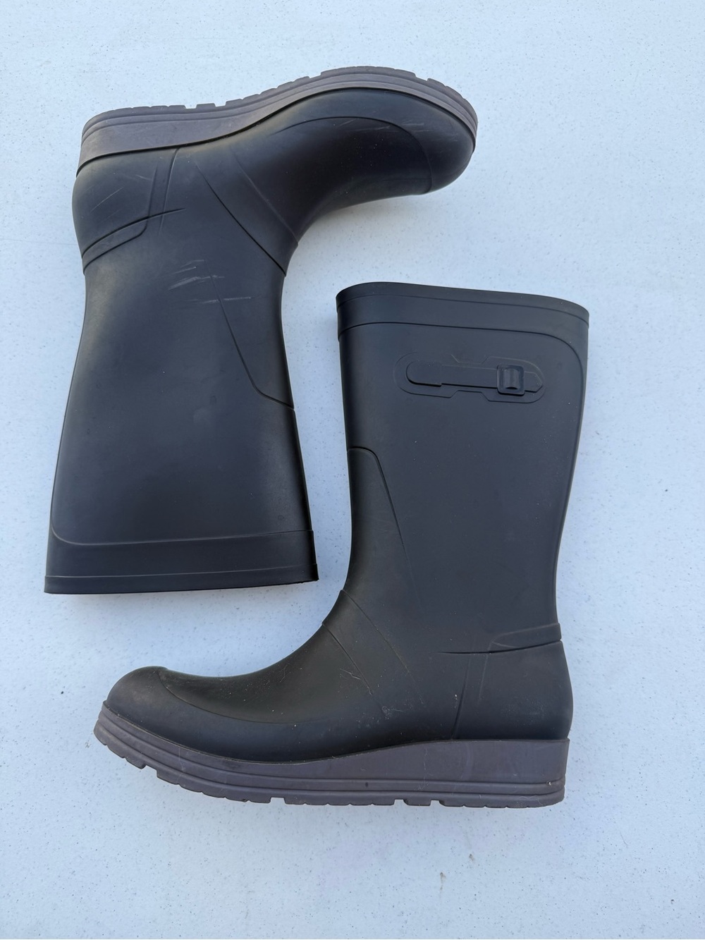 Time and Tru Black womens Rain & Snow Boots